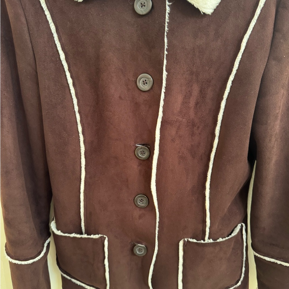 Faux Shearling Jacket - image 8